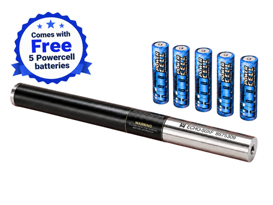 Underground Magnetics Echo 50XF Transmitter with batteries
